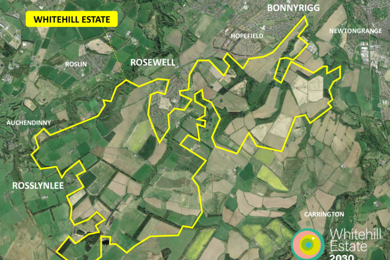 Whitehill Estate map